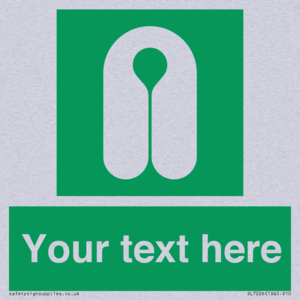 Custom sign safe condition Lifejacket